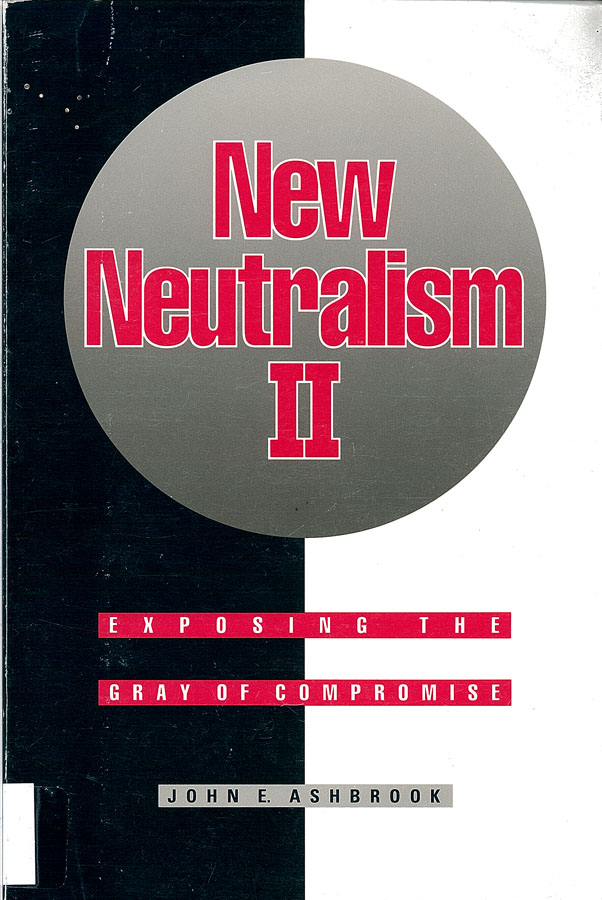 Picture of the front cover of the book entitled New Neutralism II.