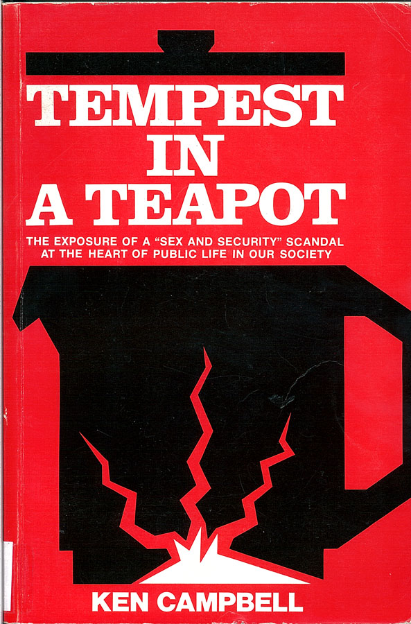 Picture of the front cover of the book entitled Tempest In A Teapot.