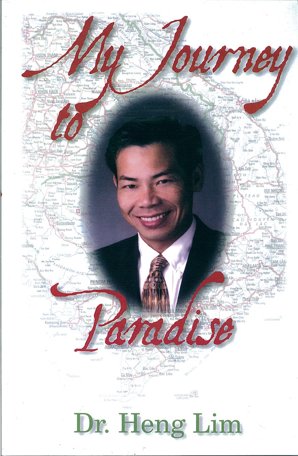 Picture of the front cover of the book entitled My Journey To Paradise.