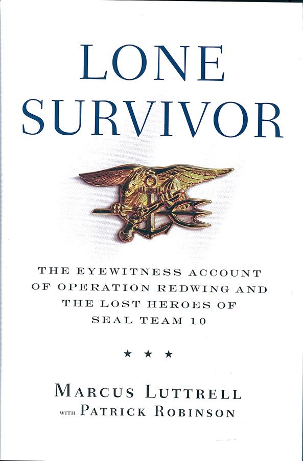 Picture of the front cover of the book entitled Lone Survivor.