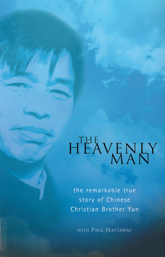 Picture of the front cover of the book entitled The Heavenly Man.