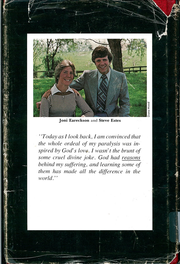 Picture of the back cover of the book entitled A Step Further.