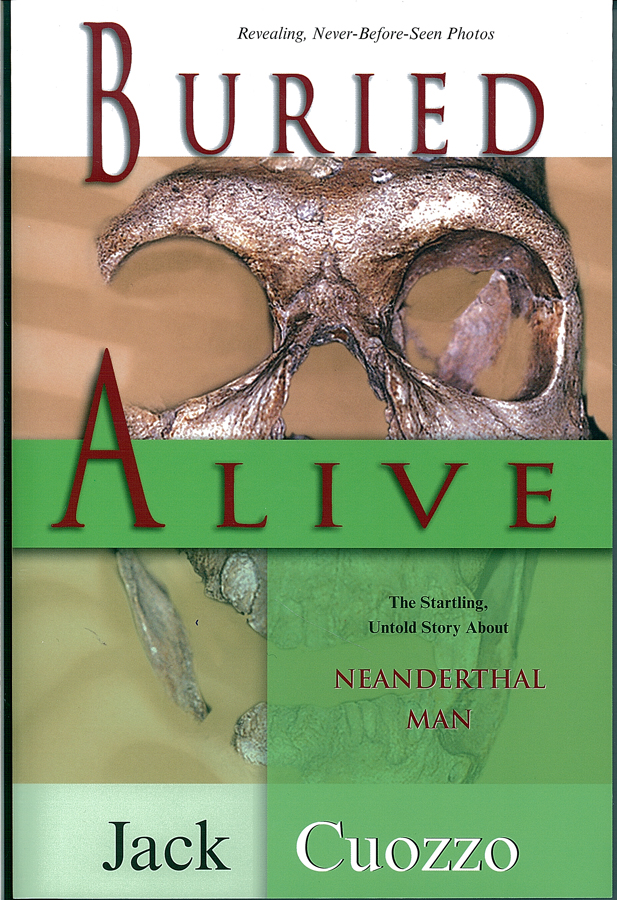Picture of the front cover of the book entitled Buried Alive.