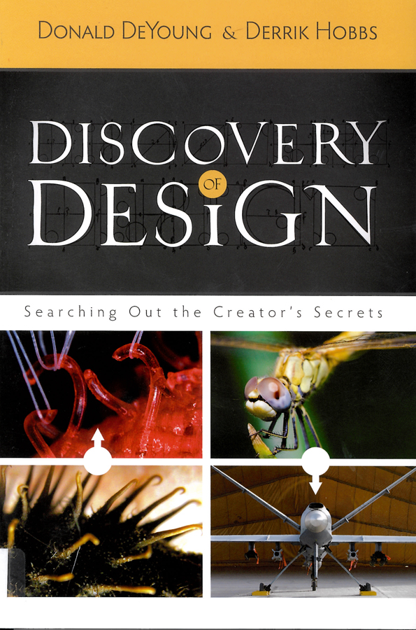 Picture of the front cover of the book entitled Discovery of Design.