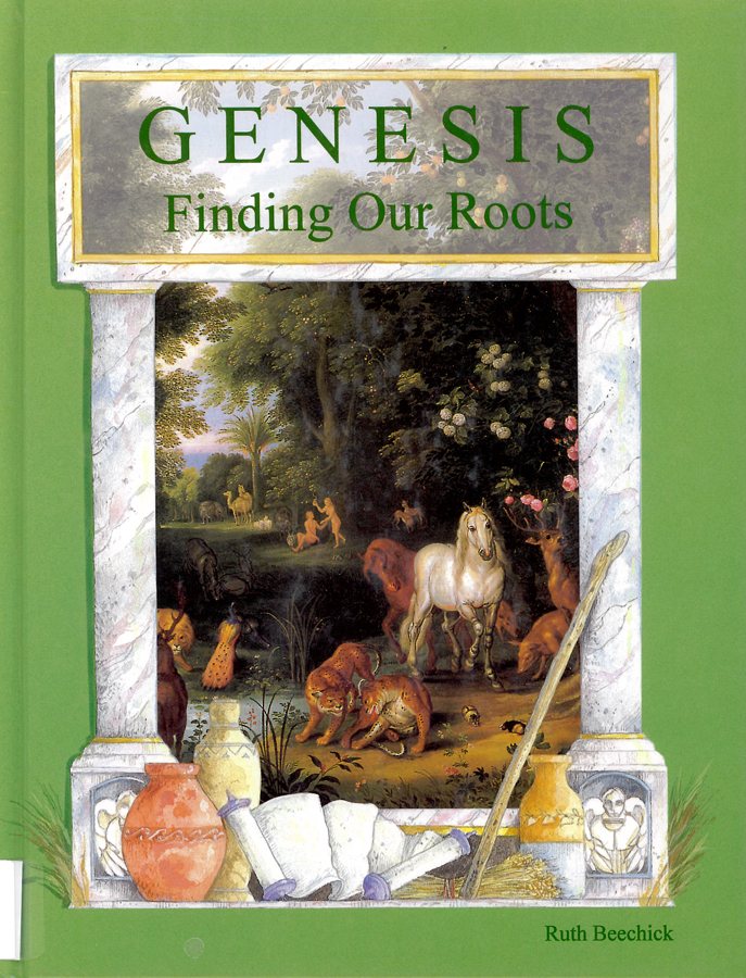 Picture of the front cover of the book entitled Genesis Finding Our Roots.