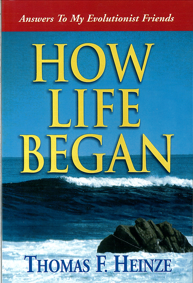 Picture of the front cover of the book entitled How Life Began.