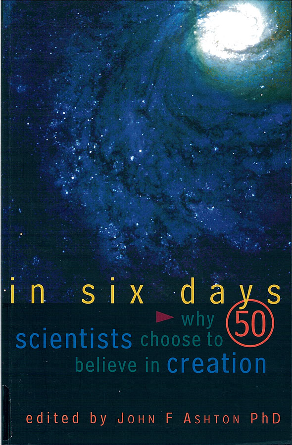 Picture of the front cover of the book entitled In Six Days.