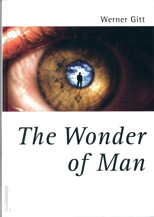 Picture of the front cover of the book entitled The Wonder of Man.