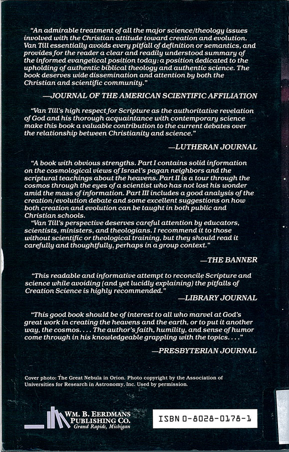 Picture of the back cover of the book entitled The Fourth Day.