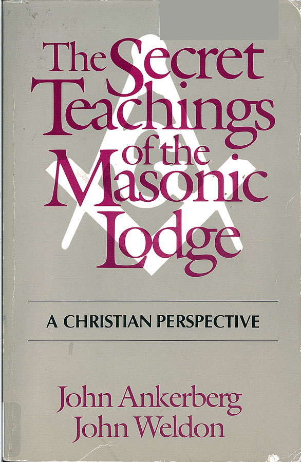 Picture of the front cover of the book entitled The Secret Teachings of the Masonic Lodge.