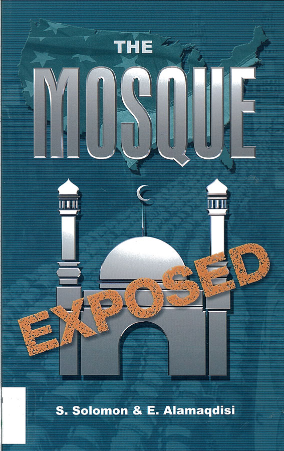 Picture of the front cover of the book entitled The Mosque Exposed.