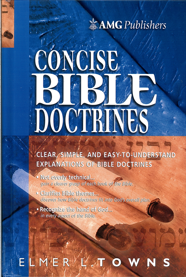 Picture of the front cover of the book entitled Concise Bible Doctrines.