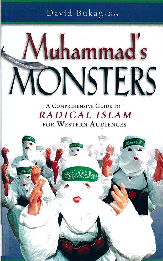 Picture of the front cover of the book entitled Muhammad's Monsters.