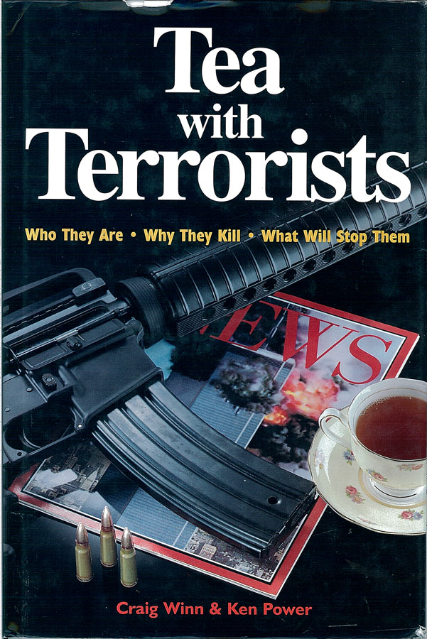 Picture of the front cover of the book entitled Tea with Terrorists.
