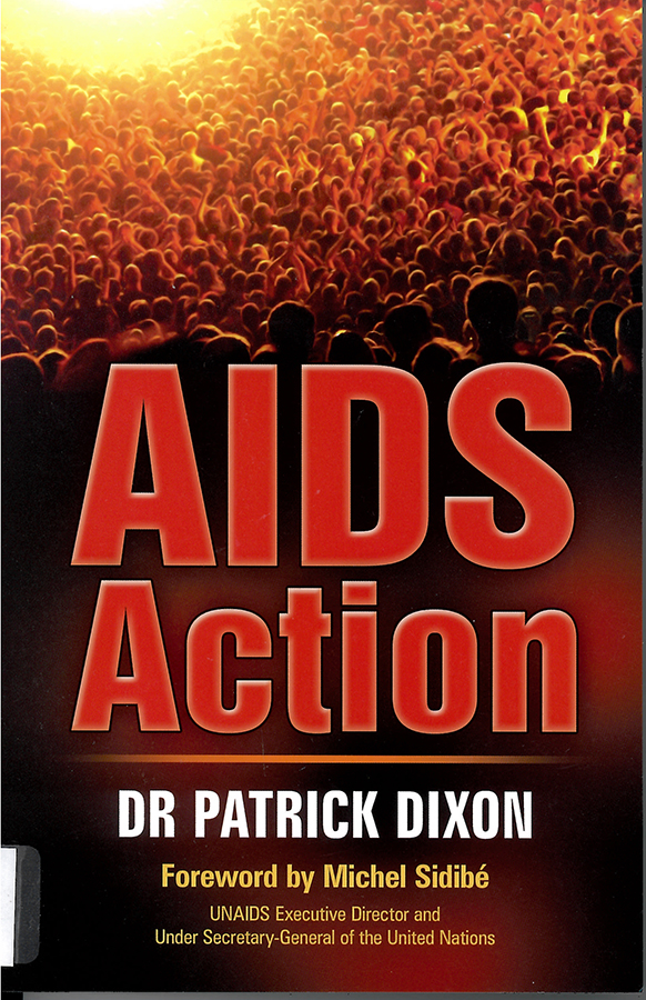 Picture of the front cover of the book entitled AIDS Action.