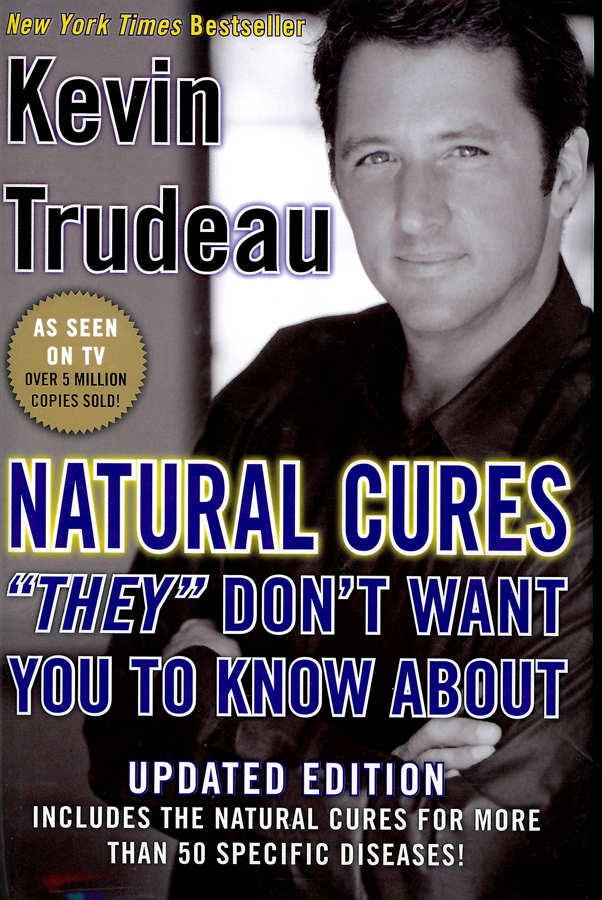 Picture of the front cover of the book entitled Natural Cures They Don't Want You To Know About.