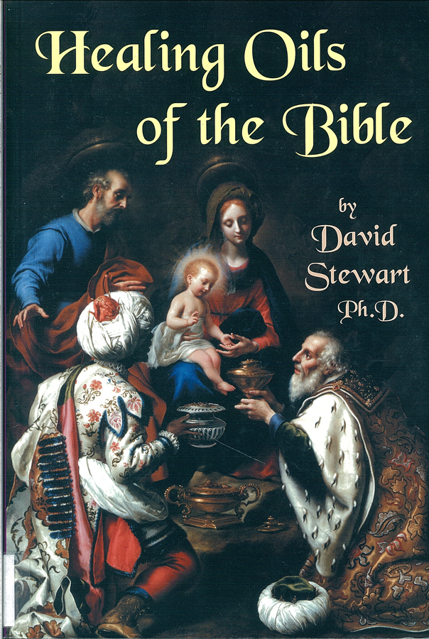Picture of the front cover of the book entitled Healing Oils of the Bible.