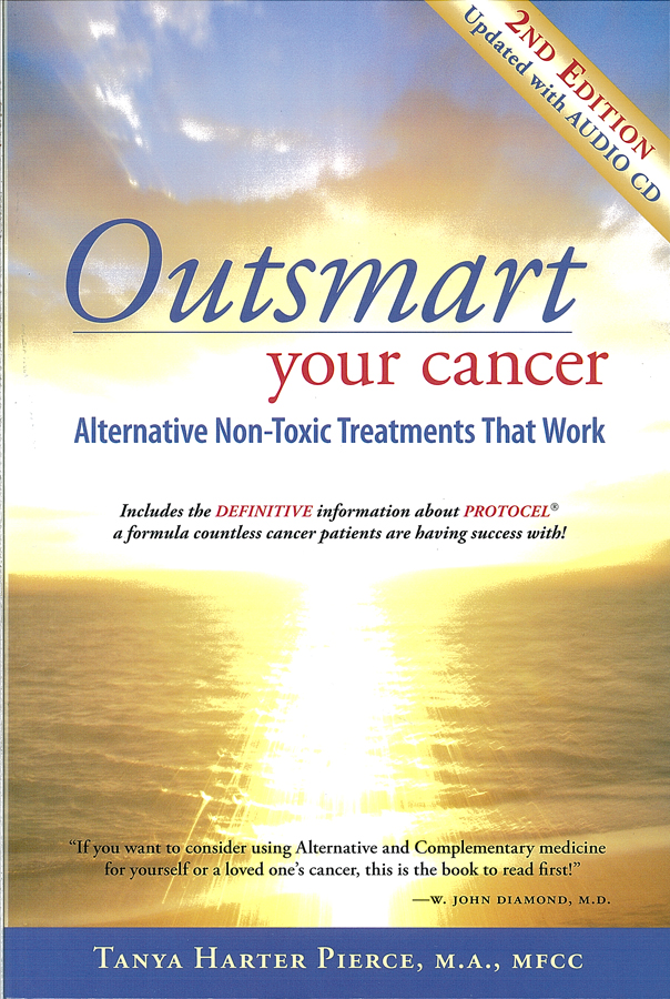 Picture of the front cover of the book entitled Outsmart Your Cancer.
