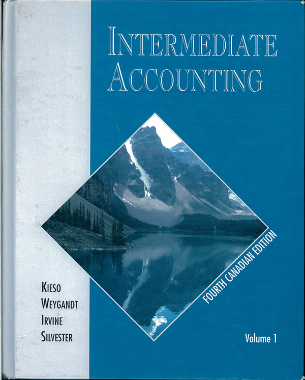 Picture of the front cover of the book entitled Intermediate Accounting.