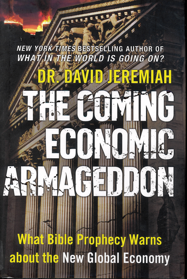 Picture of the front cover of the book entitled The Coming Economic Armageddon.