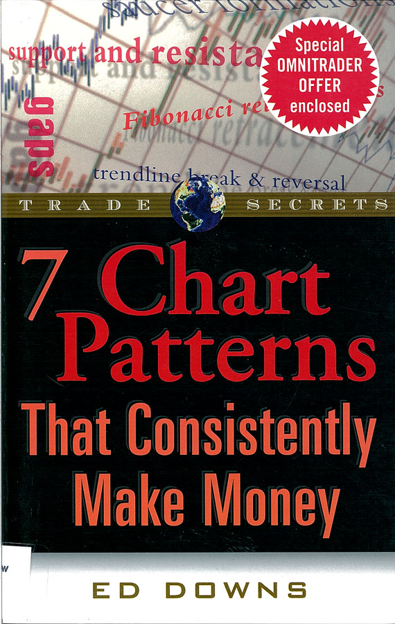 Picture of the front cover of the book entitled 7 Chart Patterns That Consistently Make Money.
