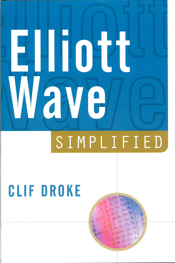 Picture of the front cover of the book entitled Elliott Wave Simplified.