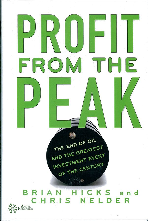 Picture of the front cover of Profit from the Peak book.
