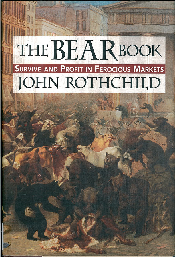 Picture of the front cover of the book entitled The Bear Book: Survive and Profit in Ferocious Markets.
