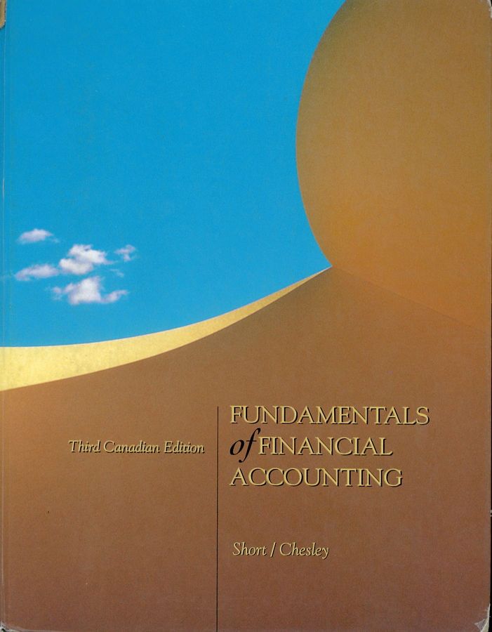 Picture of the front cover of the book entitled Fundamentals of Financial Accounting.