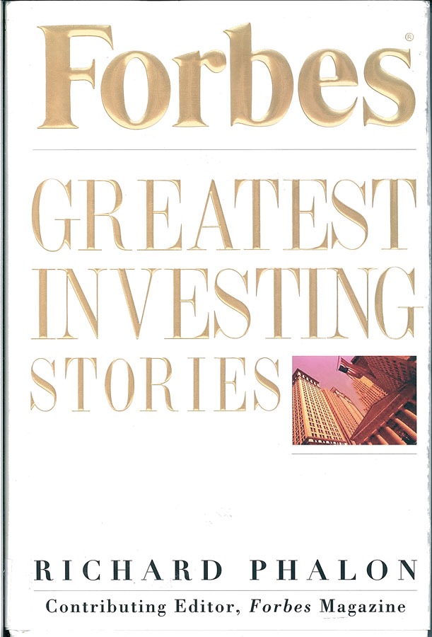 Picture of the front cover of the book entitled Forbes Greatest Investing Stories.