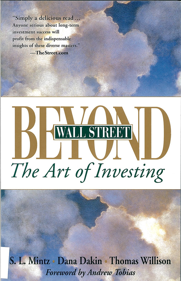 Picture of the front cover of the book entitled Beyond Wall Street: The Art of Investing.