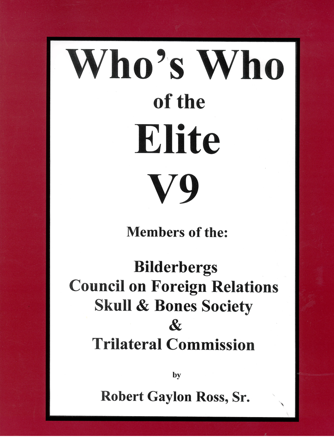 Picture of the front cover of the book entitled Who's Who of the Elite V9.