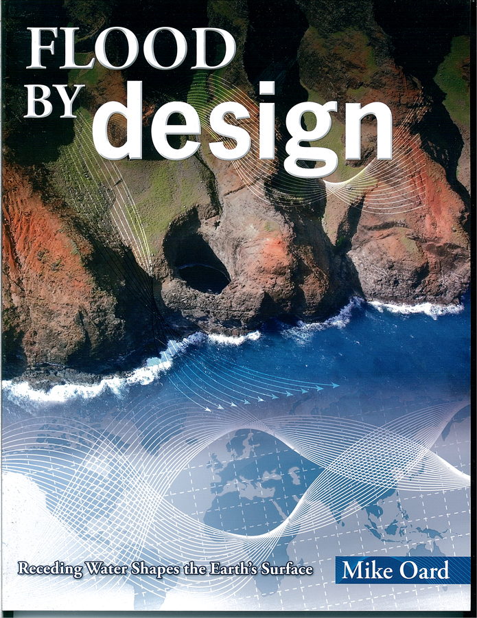 Picture of the front cover of the book entitled Flood By Design: Receding Water Shapes the Earth's Surface.