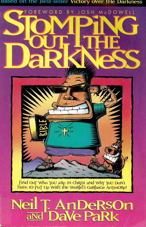 Picture of the front cover of the book entitled Stomping Out the Darkness.
