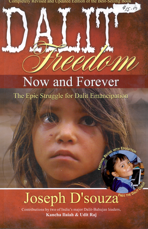 Picture of the front cover of the book entitled Dalit Freedom.