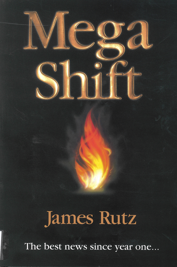 Picture of the front cover of the book entitled Mega Shift.
