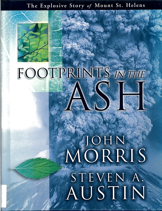 Picture of the front cover of the book entitled Footprints in the Ash.
