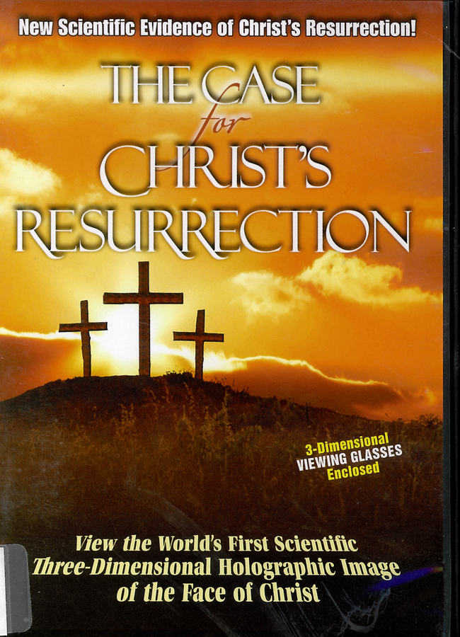 Picture of the front cover of the DVD entitled The Case for Christ's Resurrection.
