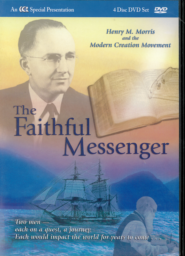 Picture of the front cover of the DVD entitled The Faithful Messenger.