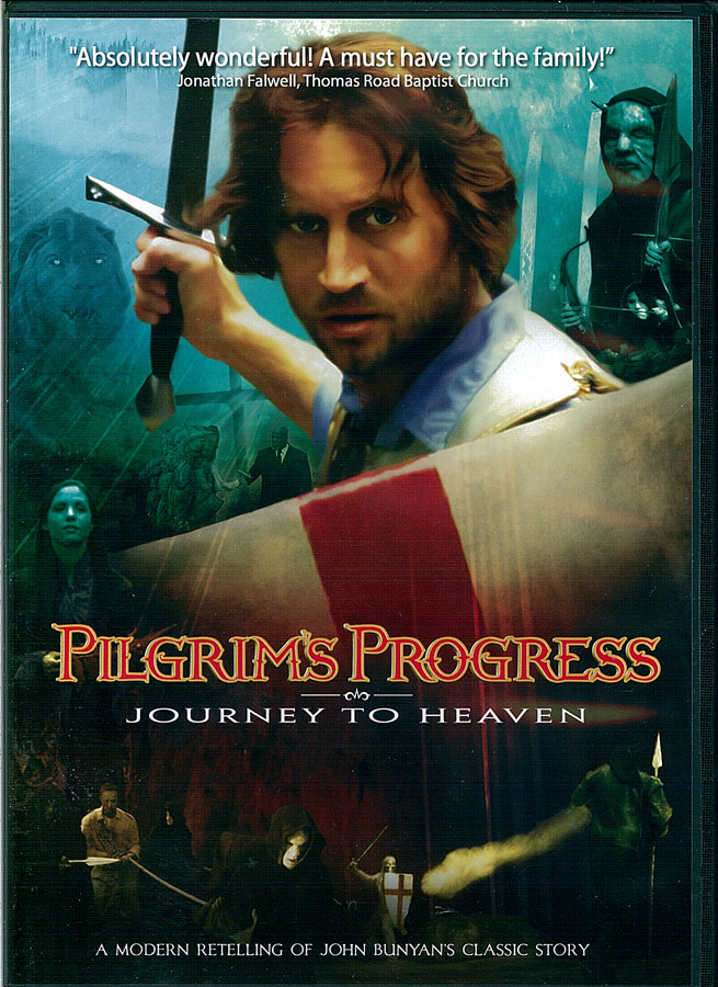 Picture of the front cover of the DVD entitled Pilgrim's Progress: Journey to Heaven.