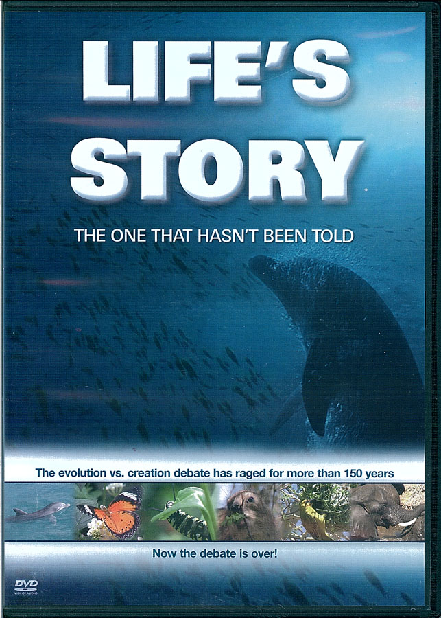 Picture of the front cover of the DVD entitled Life's Story: The One that Hasn't Been Told.