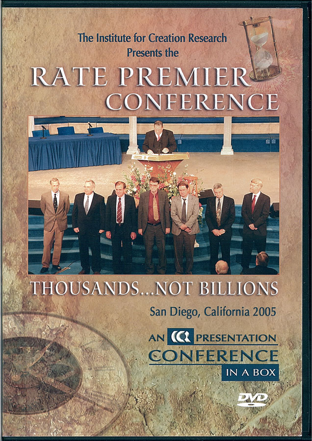 Picture of the front cover of the DVD entitled Rate Premier Conference: Thousands...Not Billions.