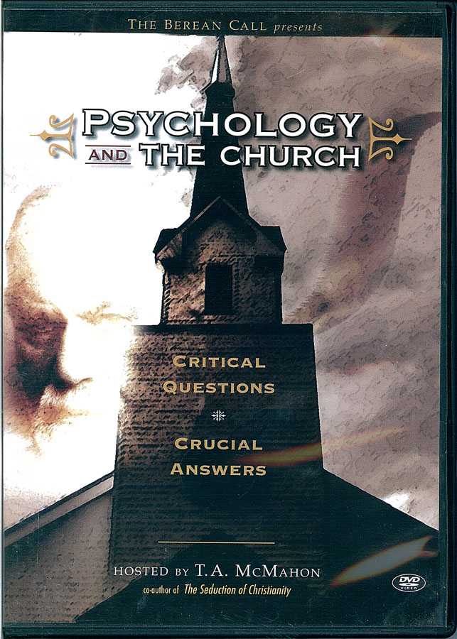 Picture of the front cover of the DVD entitled Psychology and The Church.