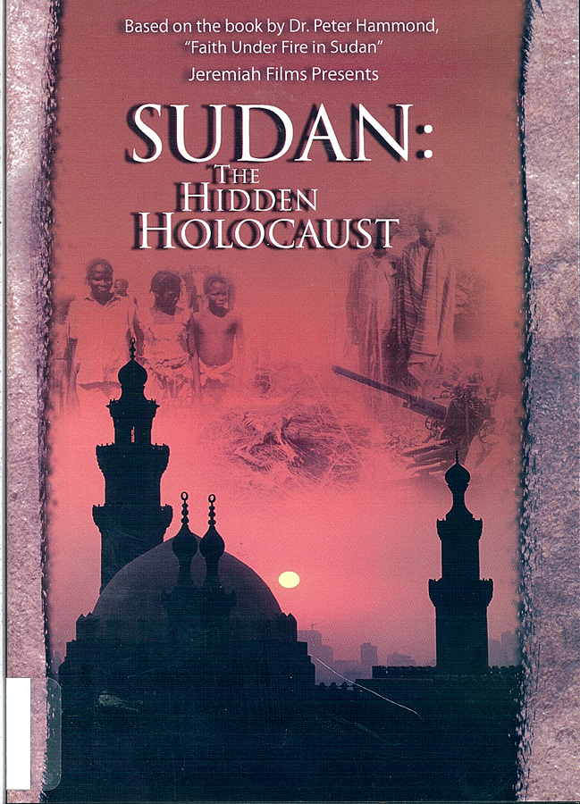 Picture of the front cover of the DVD entitled Sudan: The Hidden Holocaust.