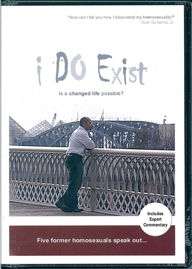 Picture of the front cover of the DVD entitled I Do Exist.