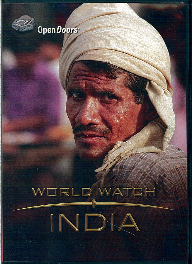 Picture of the front cover of the DVD entitled World Watch India.