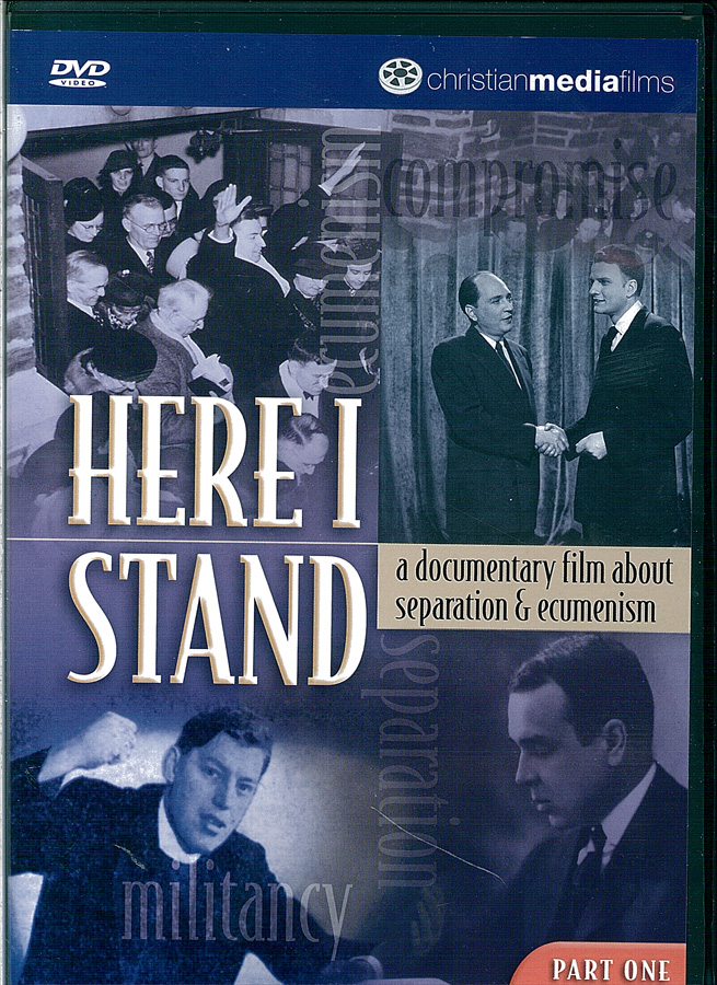 Picture of the front cover of the DVD entitled Here I Stand.
