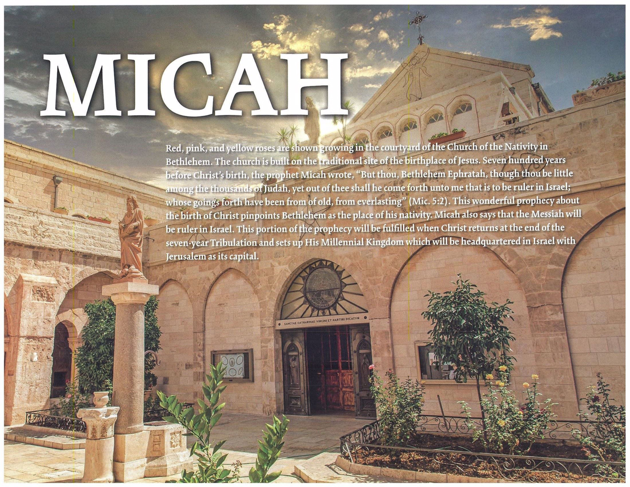 2022 Prophecy Calendar: June - Micah