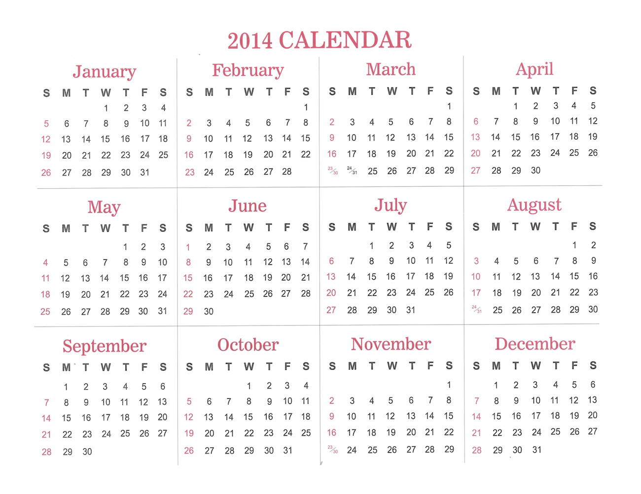 Back Cover: 2013 The Peoples Gospel Hour Calendar