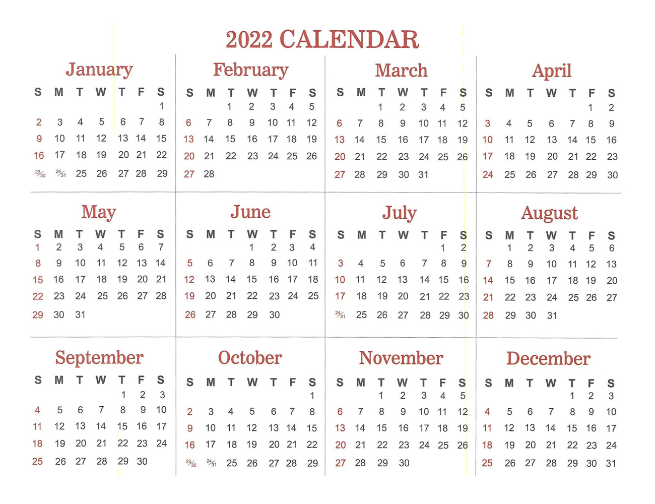 Back Cover: 2021 The Peoples Gospel Hour Calendar